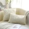 decorUhome Decorative Throw Pillow Covers 18x18, Soft Plush Faux Wool Couch Pillow Covers for Home, Set of 2, Beige